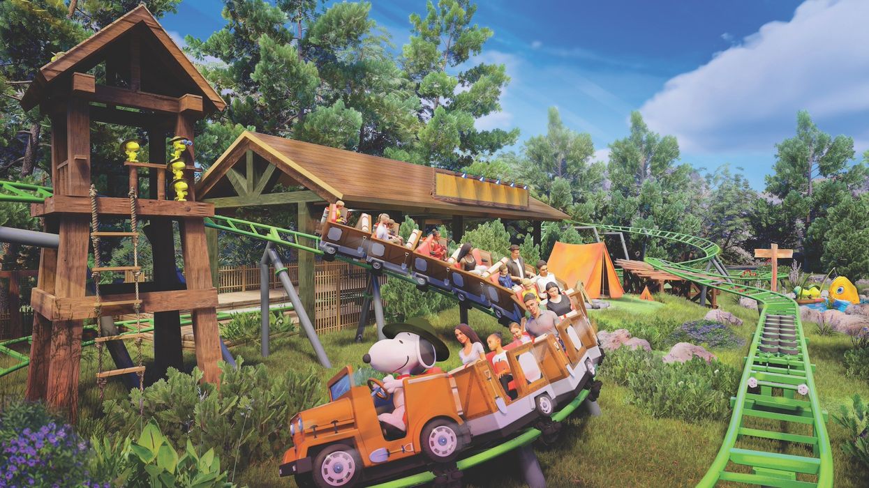 camp snoopy coaster knott's berry farm