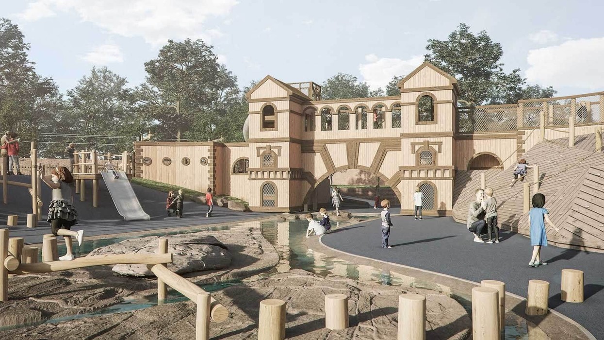 CAP.Co Adventure Play at Blenheim Palace CGI