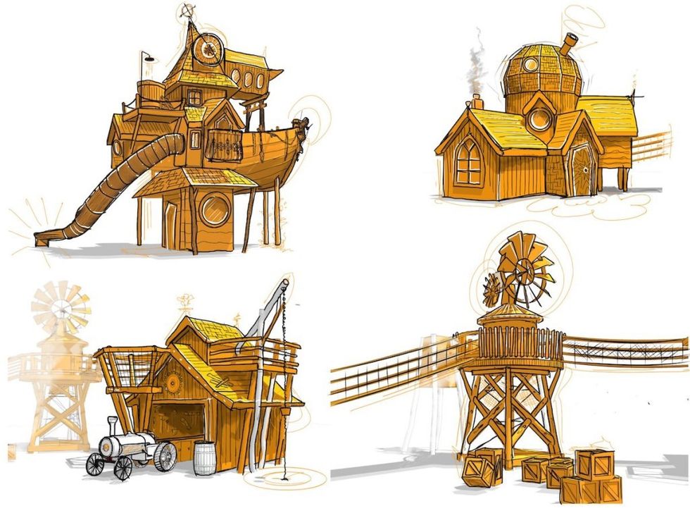 CAP.Co Neo’s Homestead at Parc Sainte Croix concept sketches