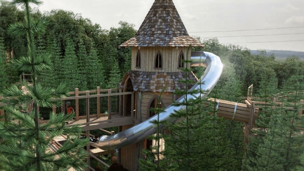 Cap.co Raby Castle playground CGI Rendering