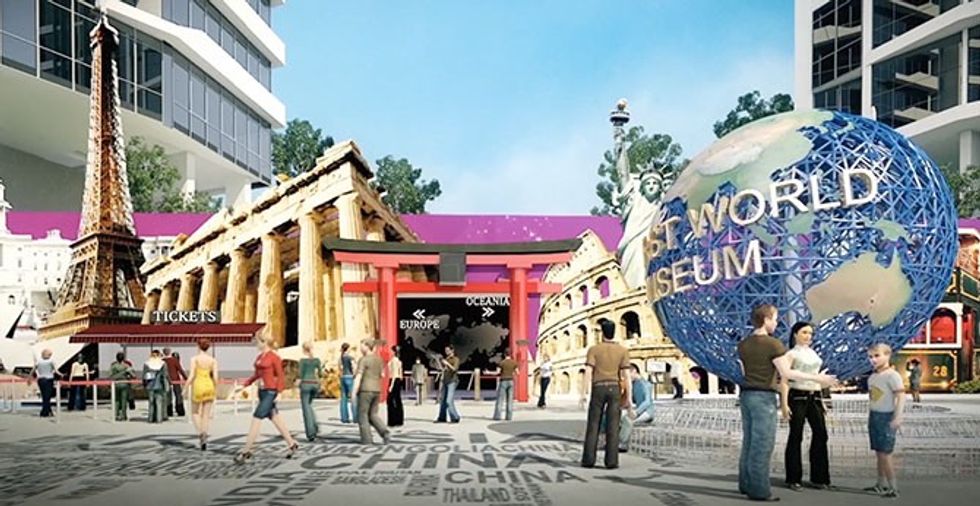 Capital 21 mall in Malaysia featuring the First World Museum and MCM Studio developed by Capital City.