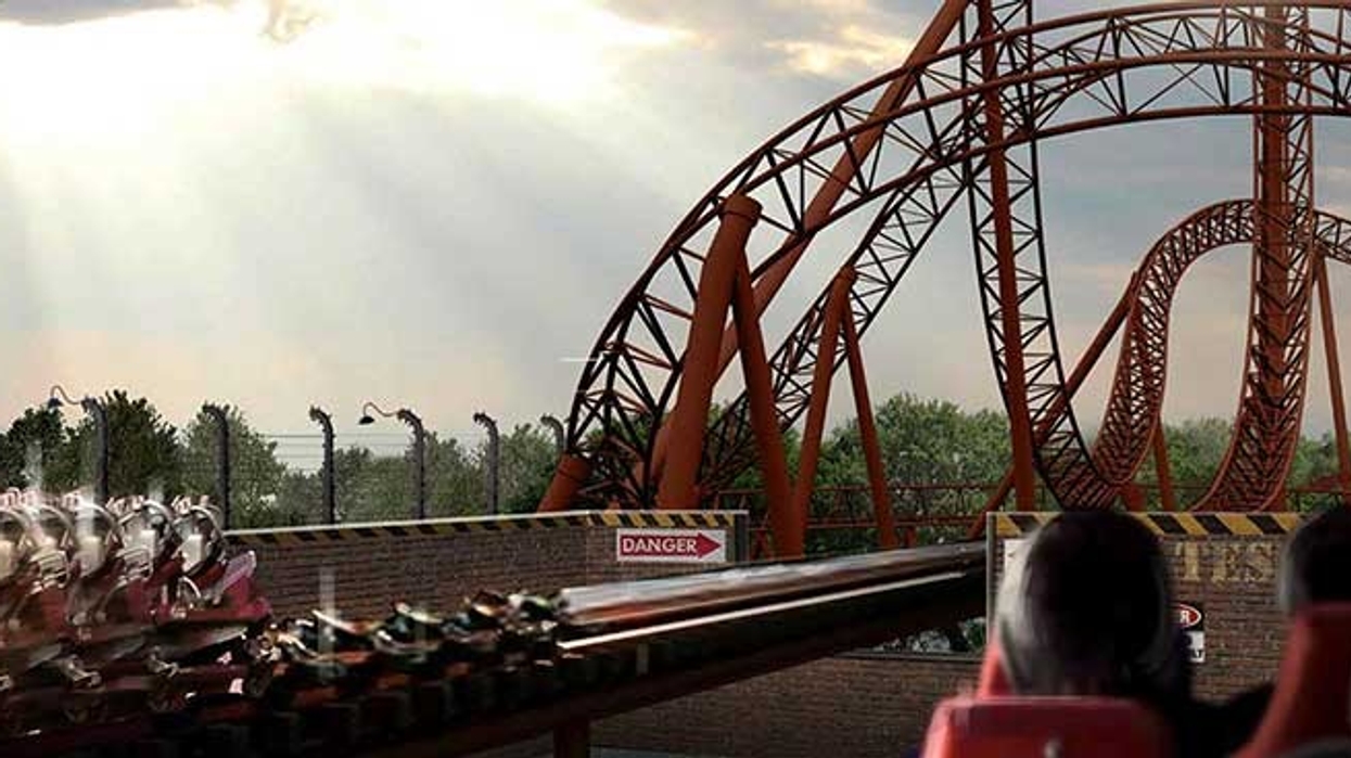 Capitol Bullet Train Coaster Motiongate Dubai Lionsgate Zone