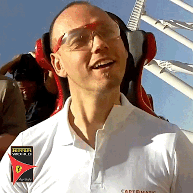 Captomatic onride Ferrari World