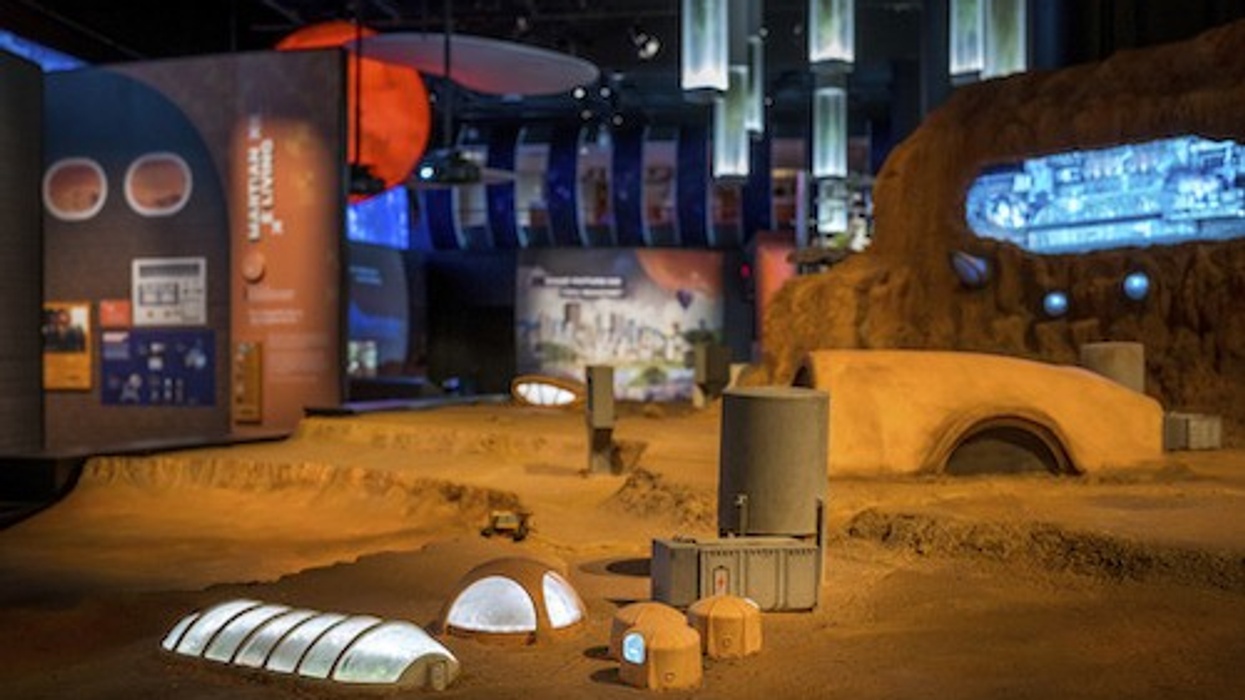 Carnegie Science Center Mars model