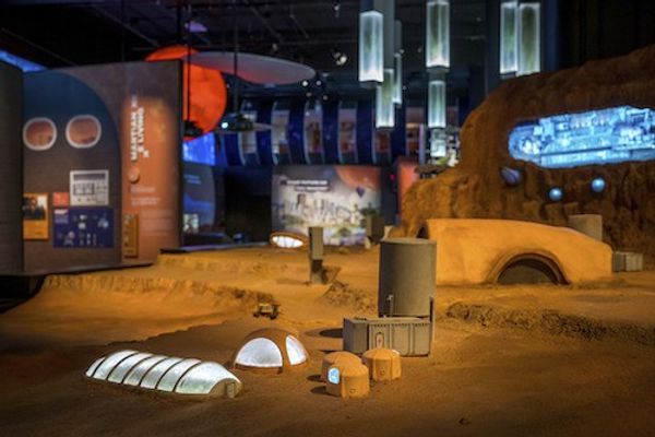 Carnegie Science Center Mars model