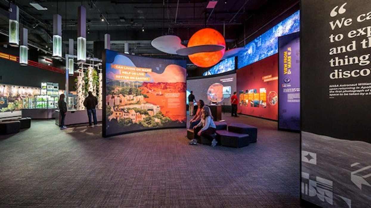 Carnegie Science Centre Mars exhibit