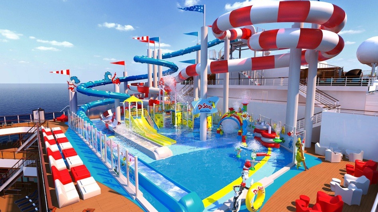 Carniva Cruise Line Horizon Dr Seuss Waterworks Waterpark