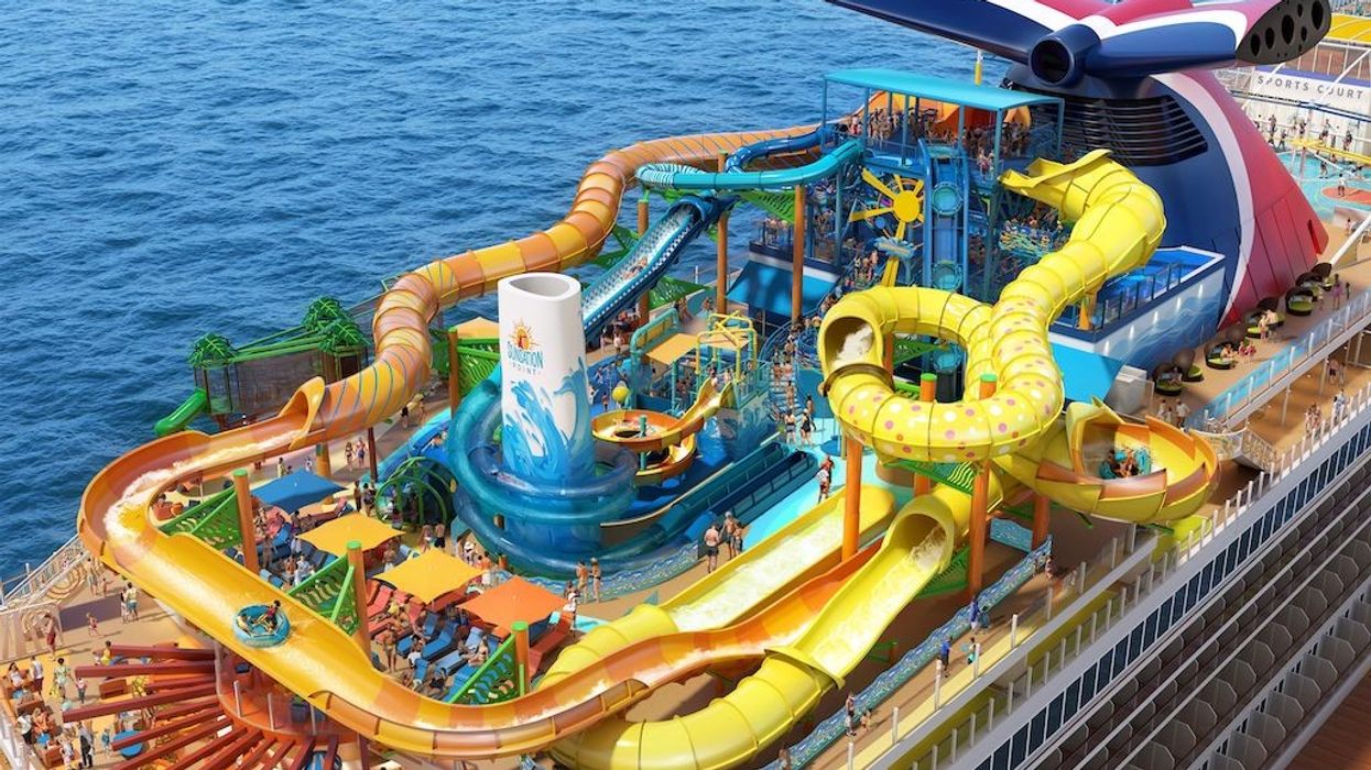 Carnival Festivale Rendering Aerial view of Carnival Waterworks Ultra