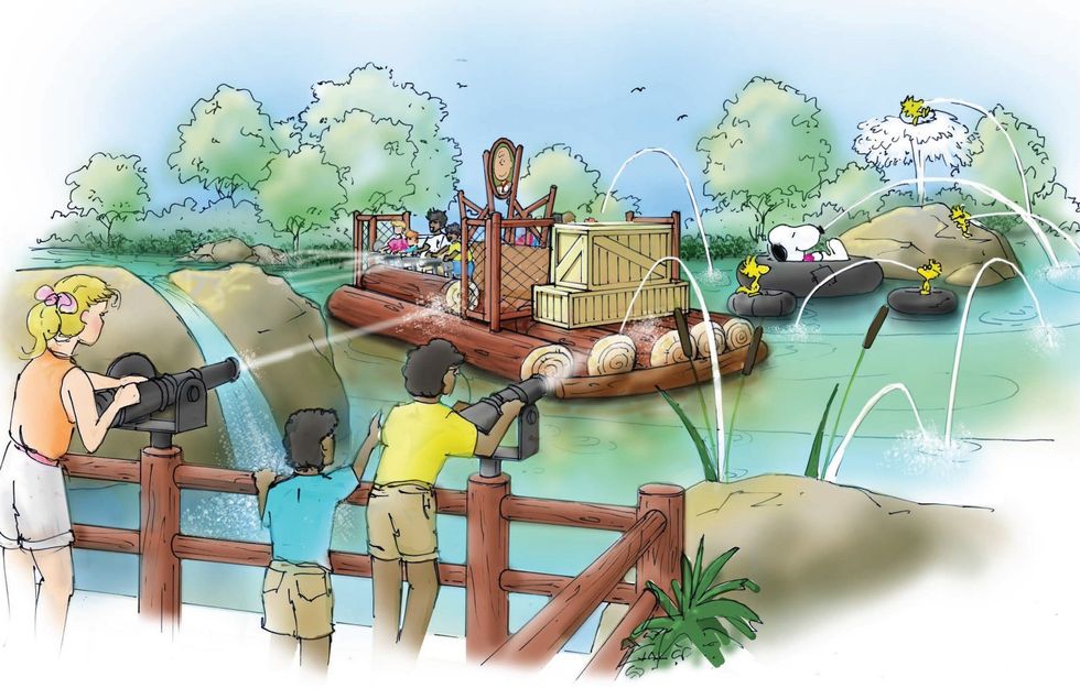 carowinds camp snoopy new ride