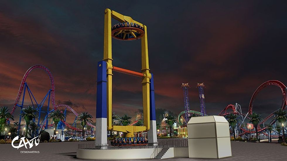 CAVU Eagle Force thrill ride at AAE