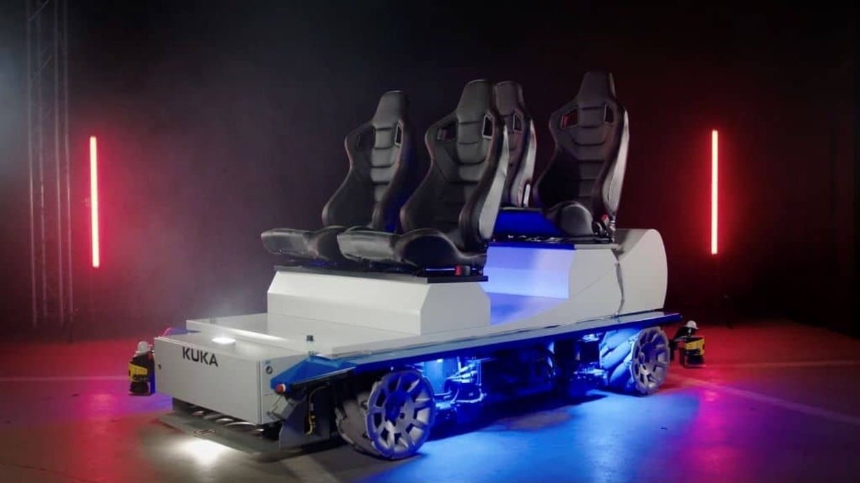 CAVU KUKA Self Driving Vehicle