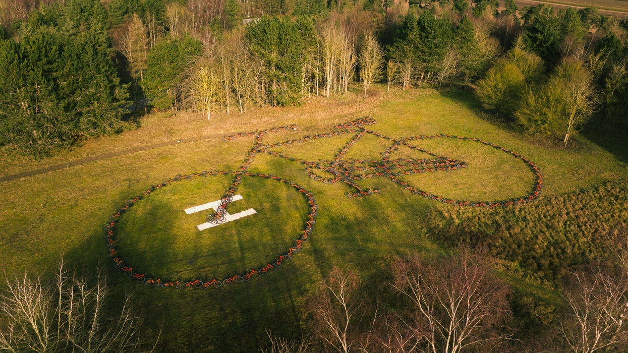 center parcs bike display