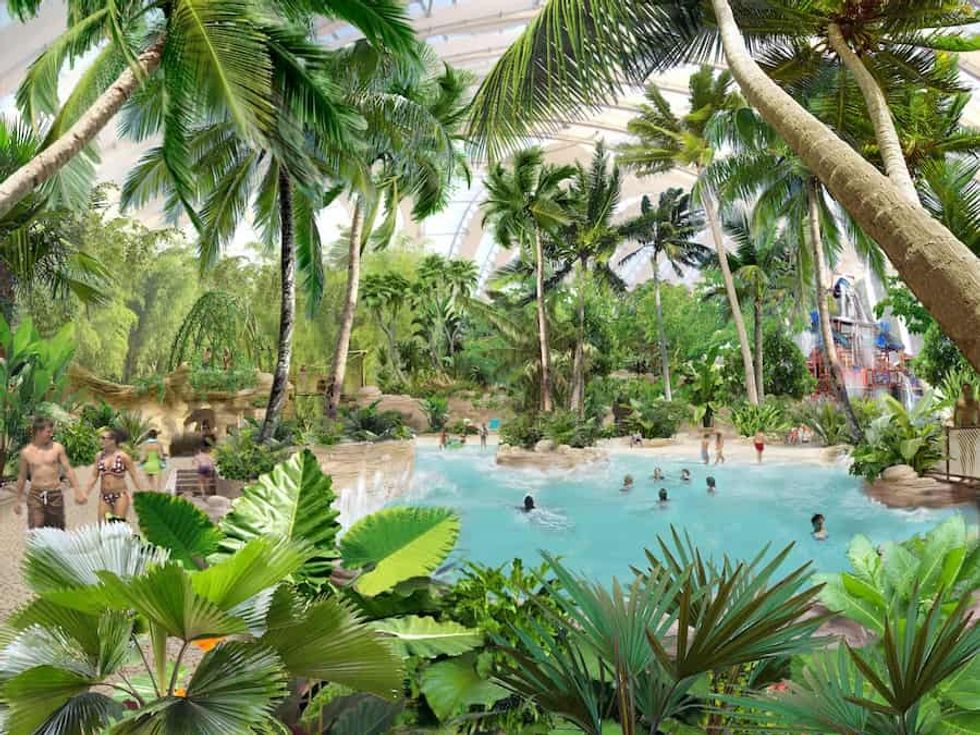 Center Parcs Trois Forets concept- illustration A. Leray