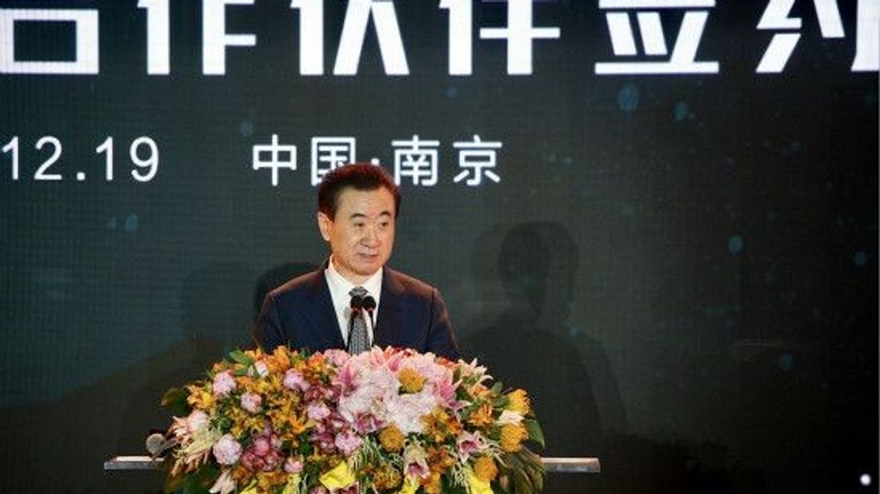 Chairman Wang Jianlin wanda group