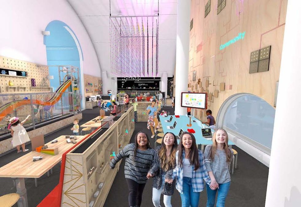 Challenge It exhibit rendering