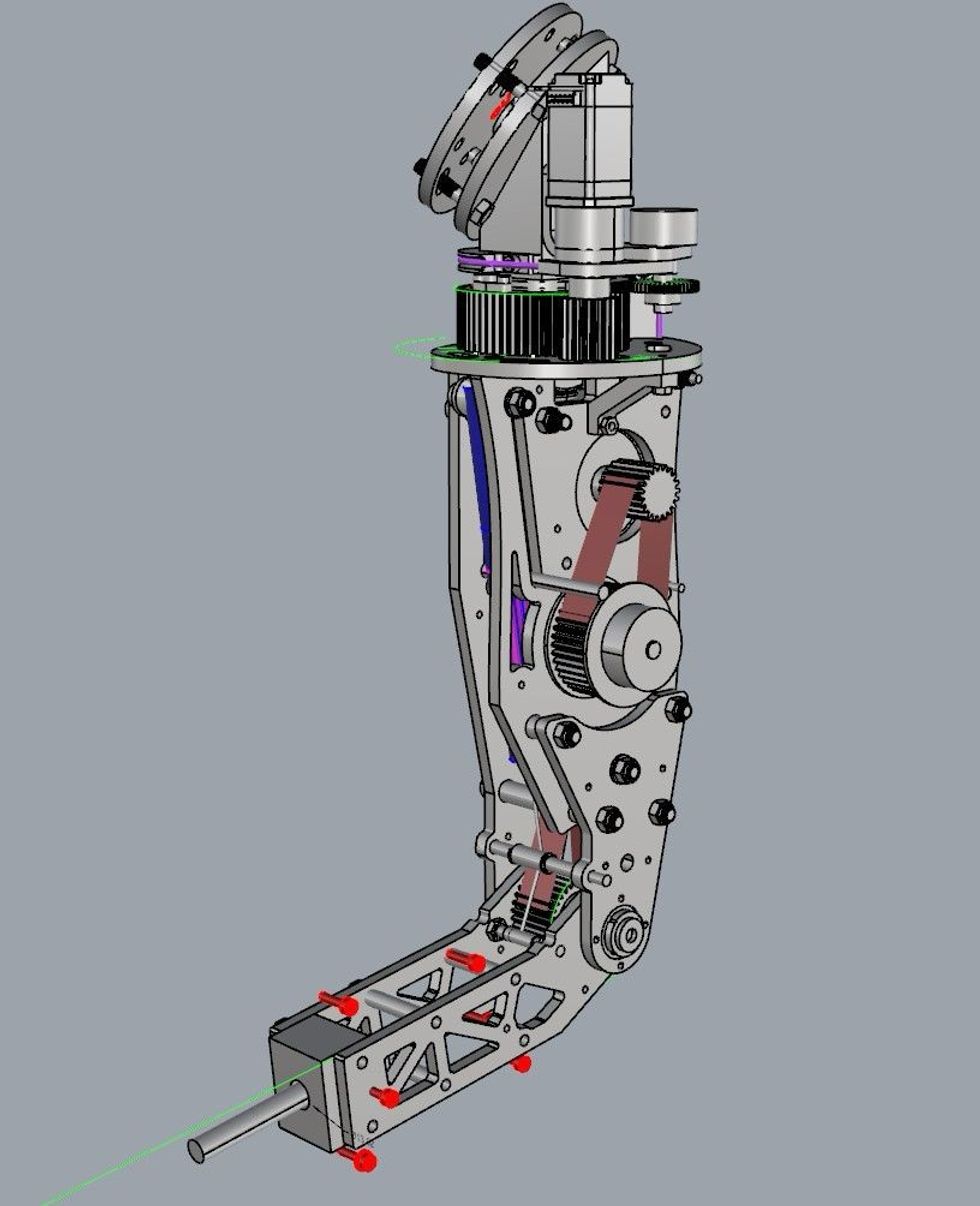 chamber of horrors - robotic arm