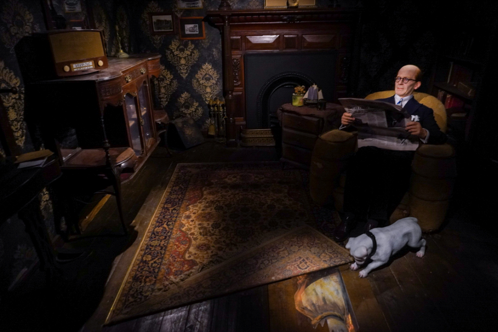 Chamber of Horrors - the living room of John Christie in Rillington Place