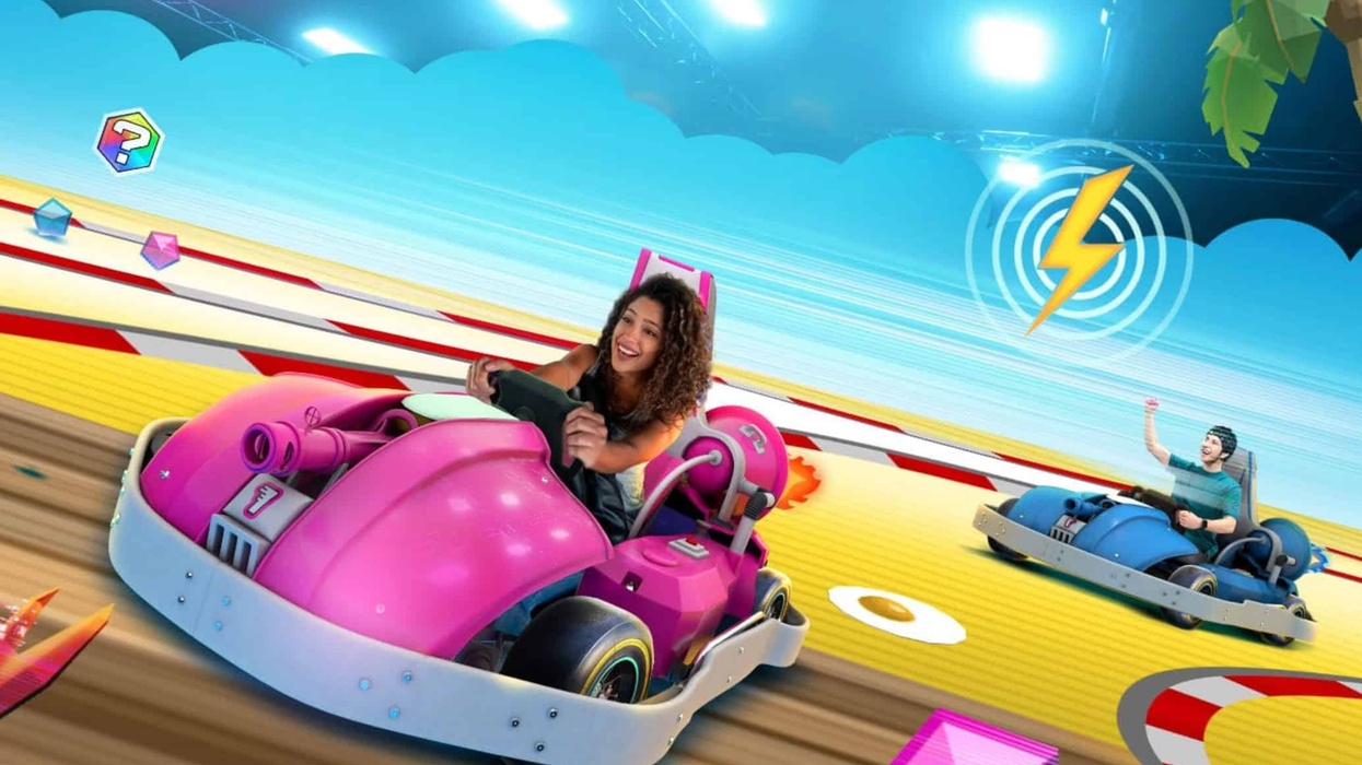 chaos karts attraction