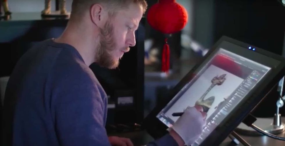 character design Story for Star Wars Galaxys Edge