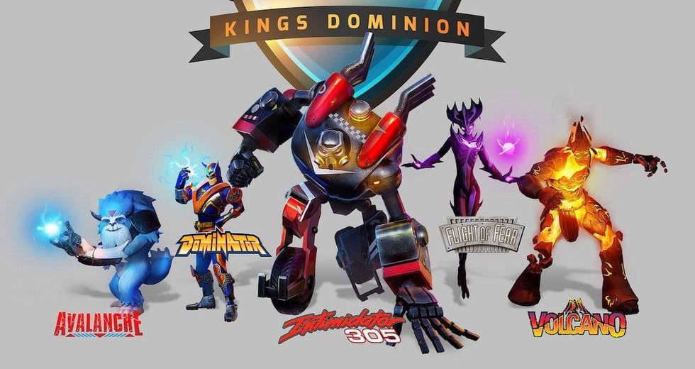 characters battle for kings dominion