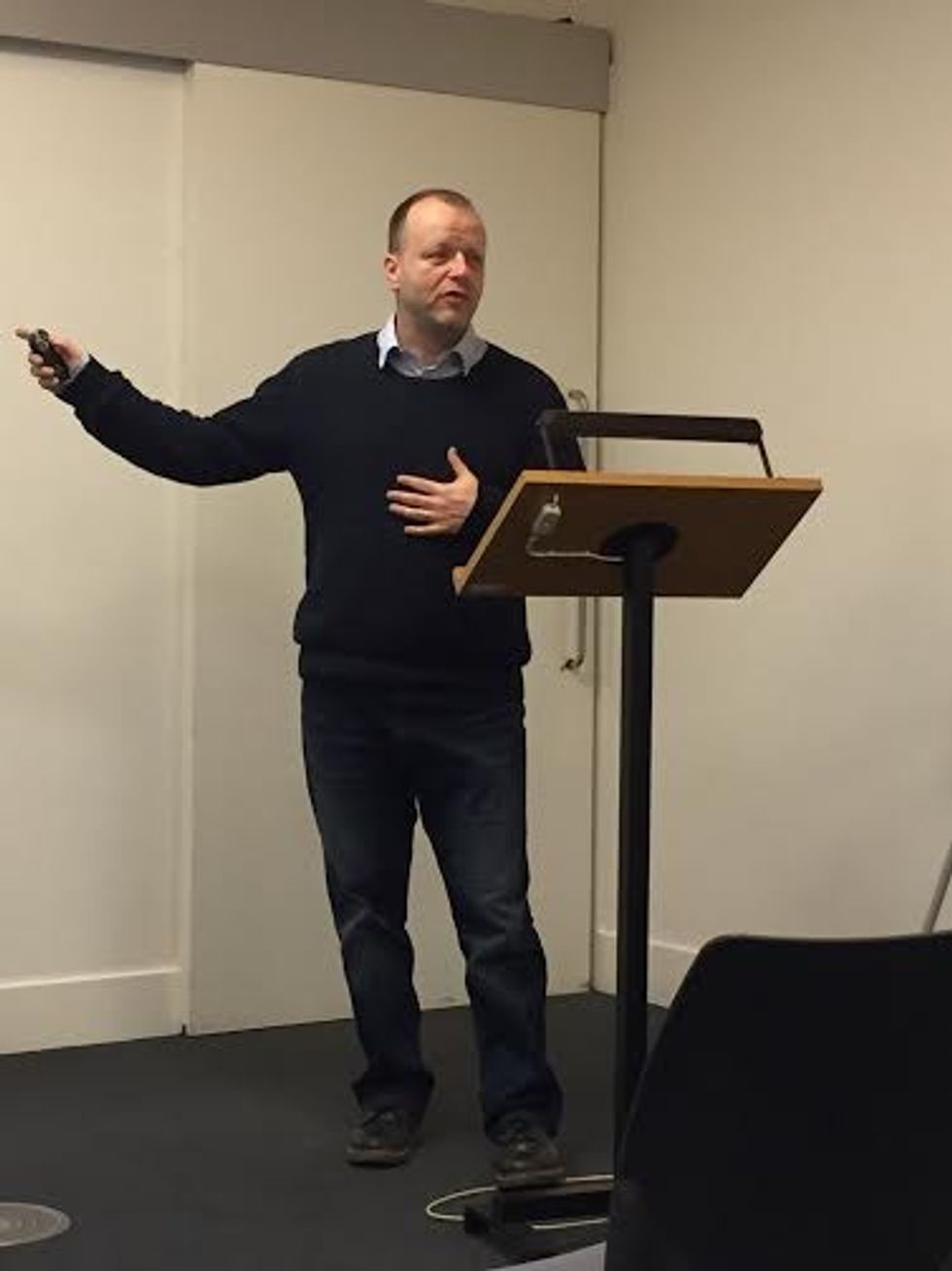 Charles Read speaking on Top Trends in the Attractions Industry at Gateway Ticketing in Oxford