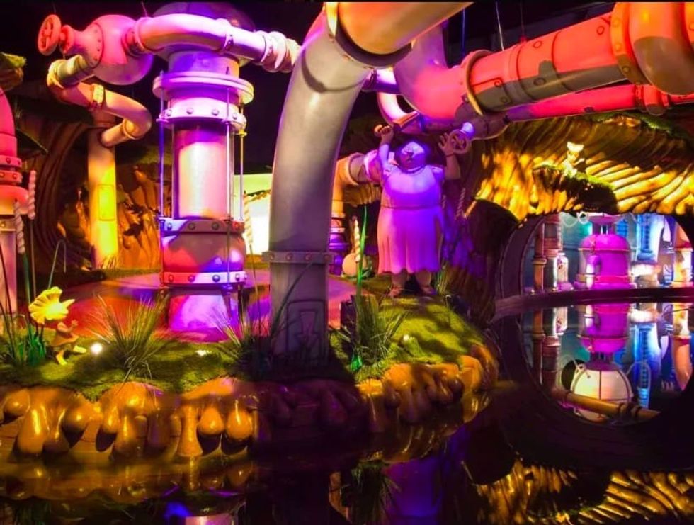 Charlie and the Chocolate Factory Ride by Falcon's Create Group