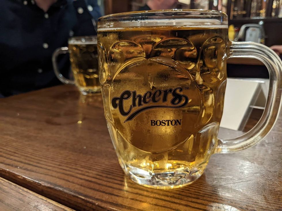 cheers beer glass boston
