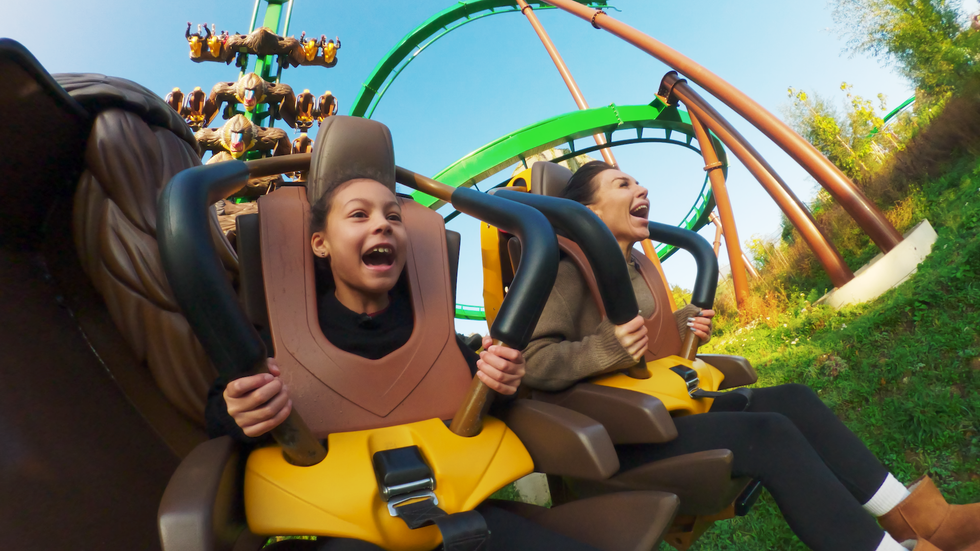 chessington ride screaming