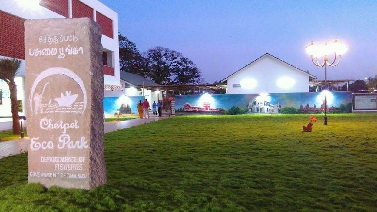 chetpet eco park is building an aquarium, virtual reality theatre and augmented reality dome.