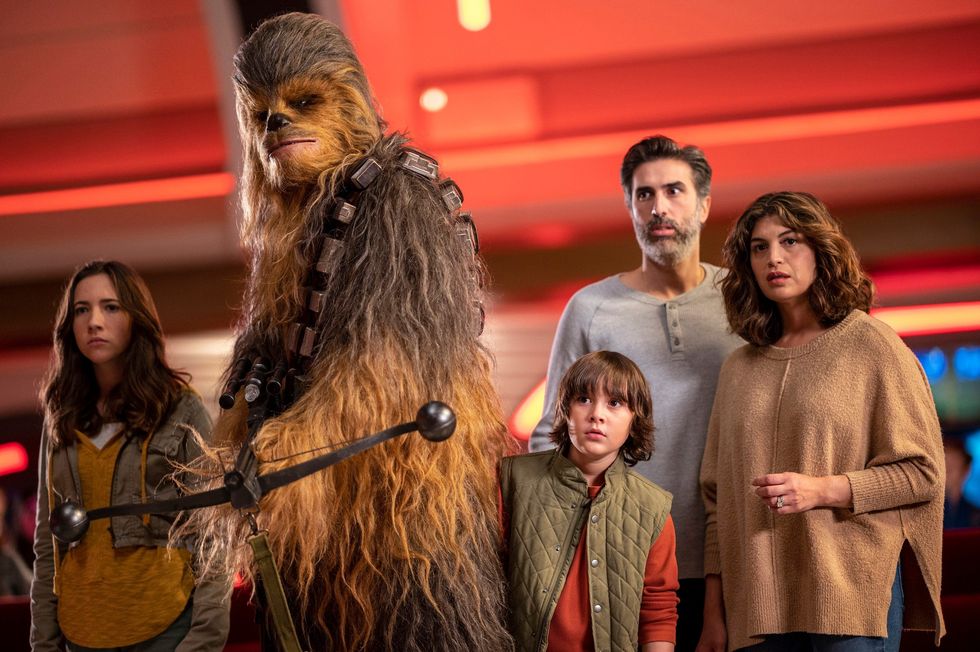 chewbacca at galactic starcruiser