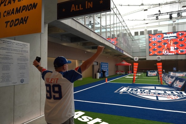 Chick-fil-A College Football Hall of Fame game on