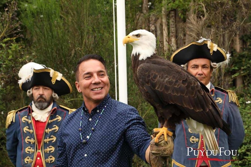 Chief Sneed at Puy du Fou
