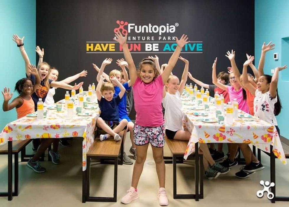 Children at Funtopia, Naperville