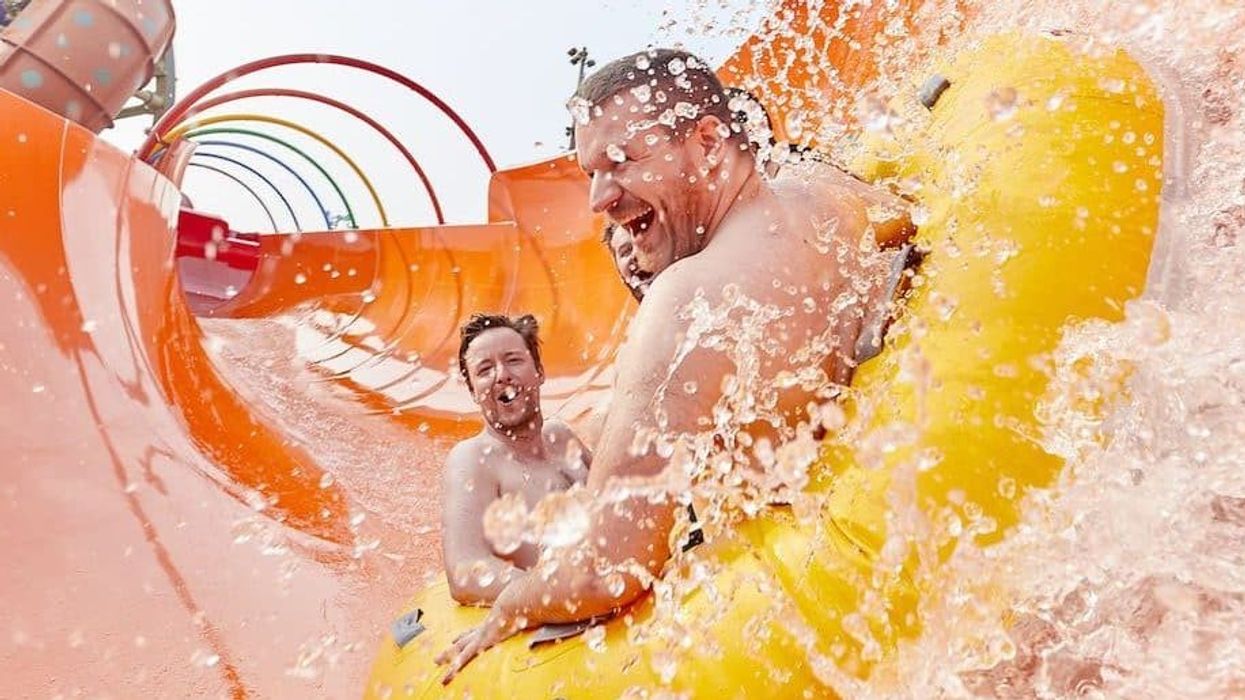 Chimelong master blaster whitewater