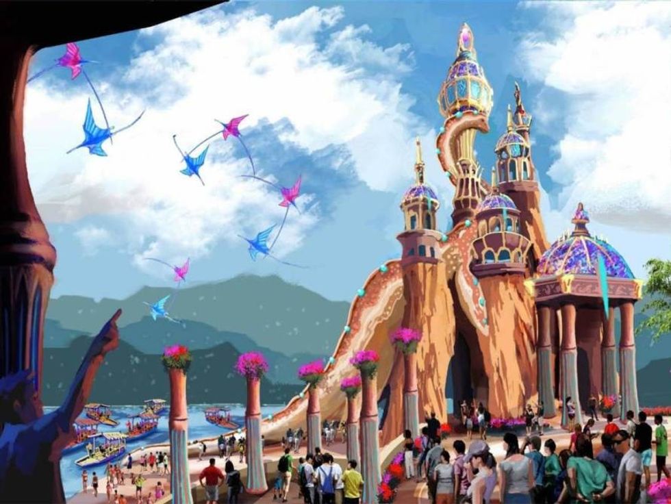 Chishui Peninsula Resort Entry plaza icon