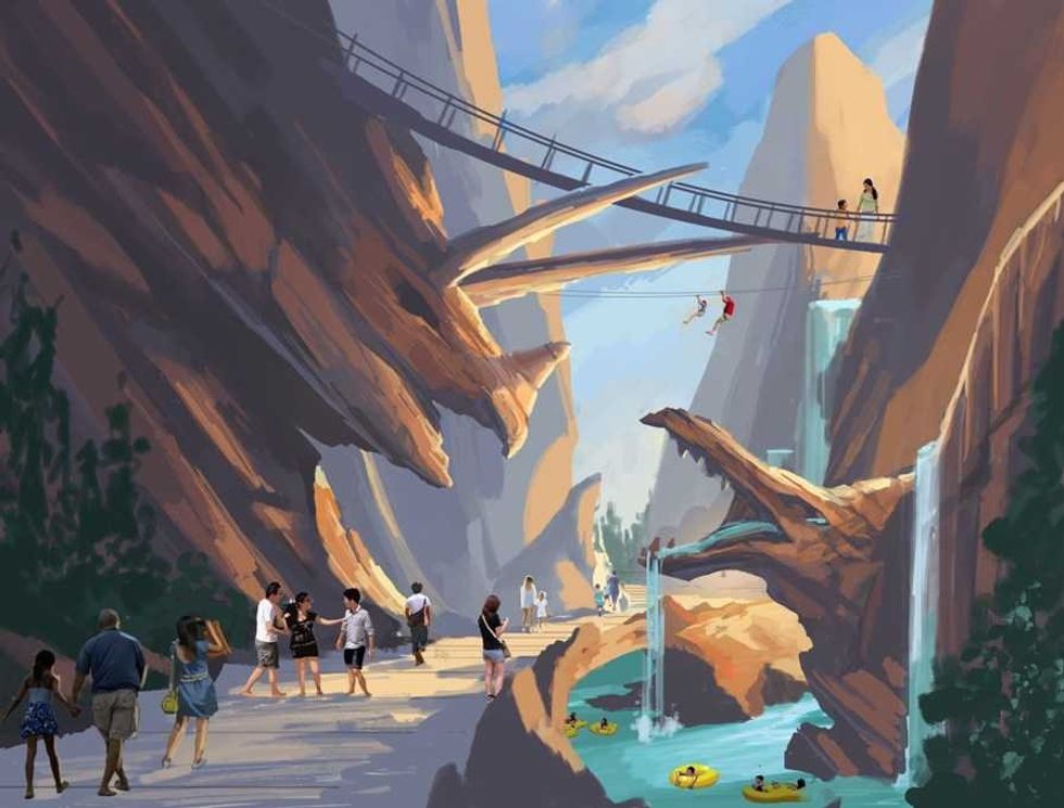 ChishuiPeninsula Resort canyon