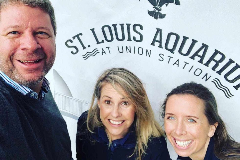 chris davis peta wittig and erin clark zooceanarium st. louis aquarium at union station groundbreaking 3 98