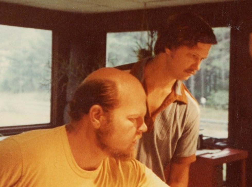 Chris DetmerandTom Lloyd Adirondack 1975