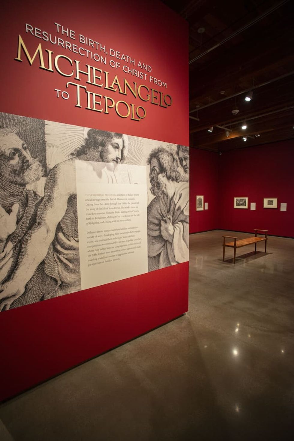 Christ Birth Death and Resurrection exhibition