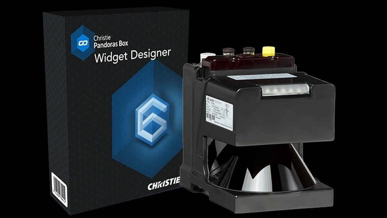 Christie AirScan Pandoras Box Widget Designer