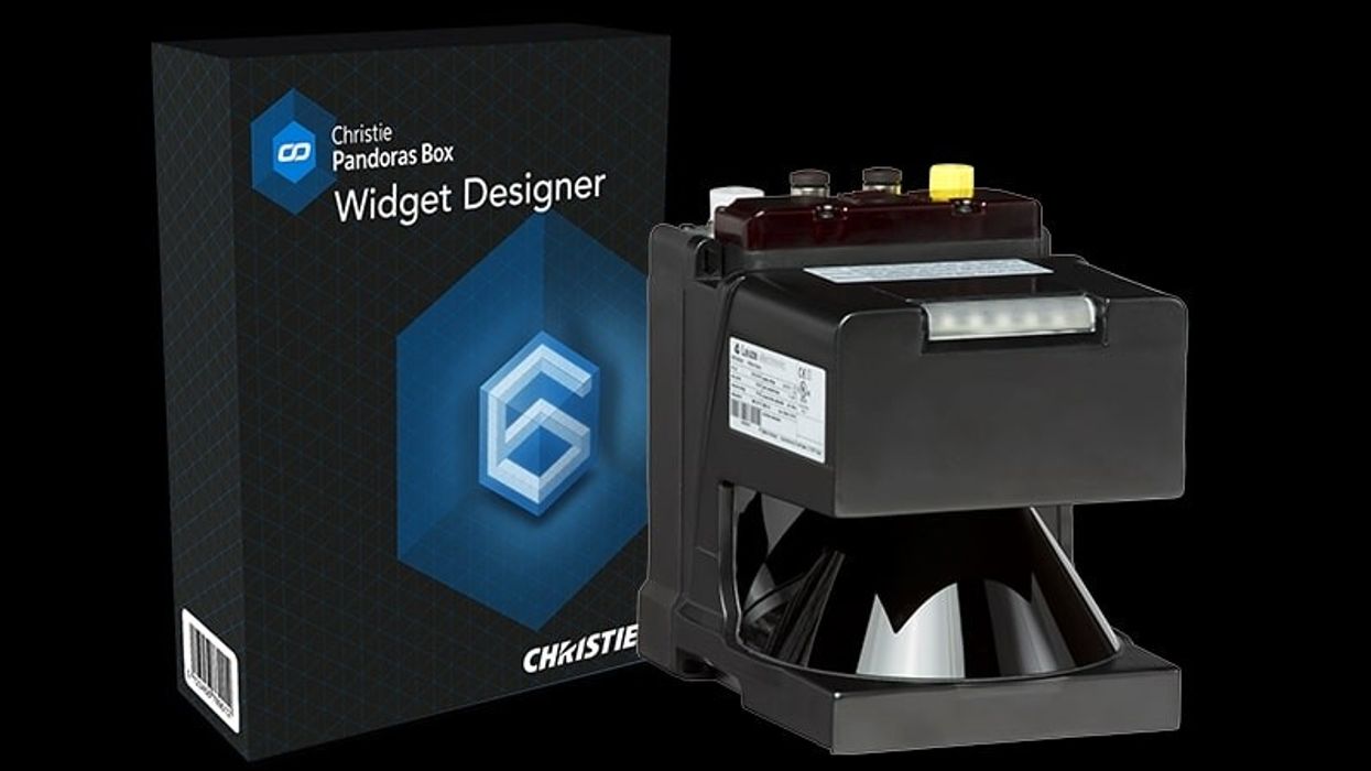 Christie AirScan Pandoras Box Widget Designer