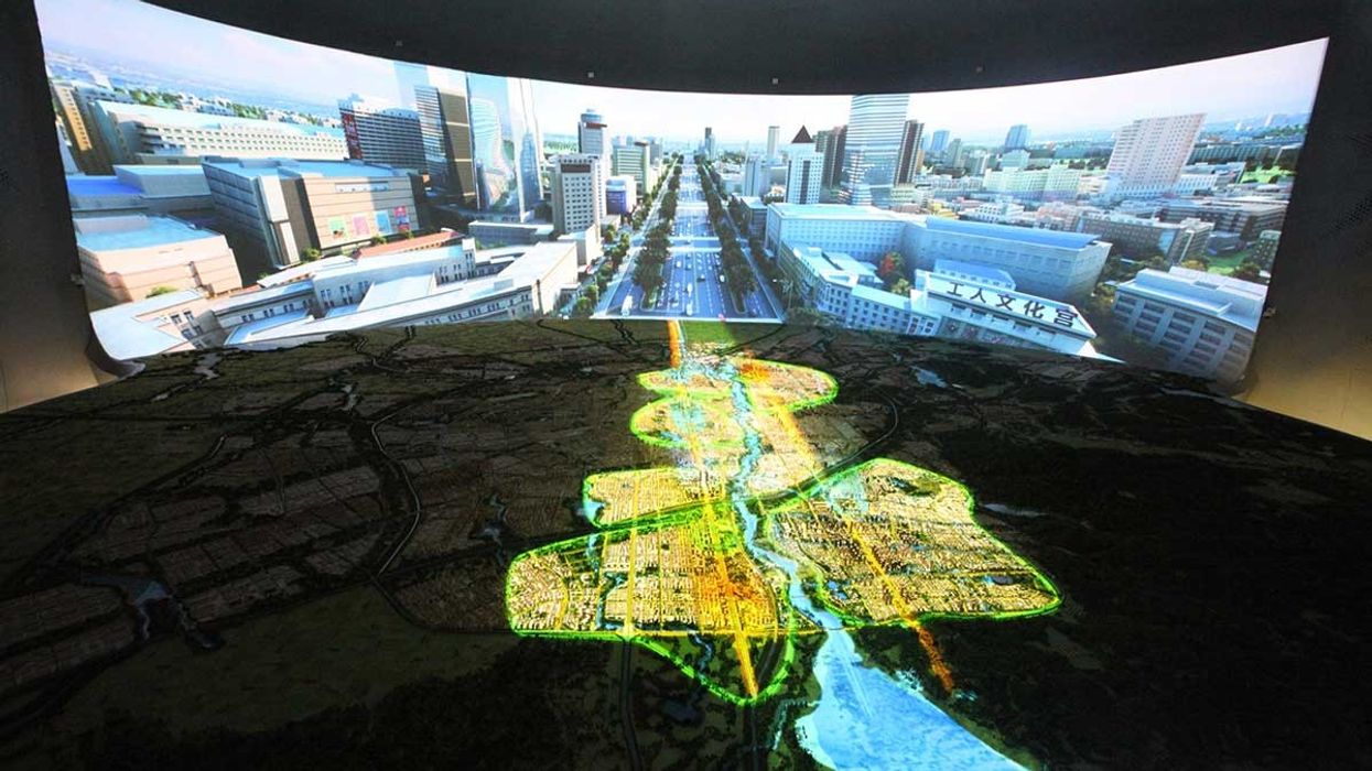 Christie and Wincomm Technology Changchun City Planning Museum