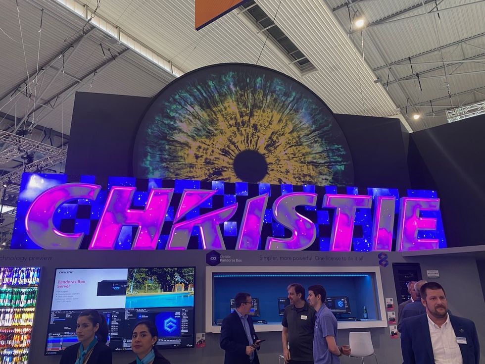 Christie at ISE 2022