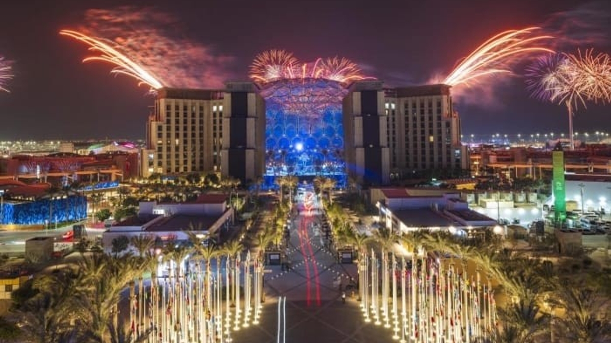 CHRISTIE Expo 2020 Dubai Dome Opening Fireworks
