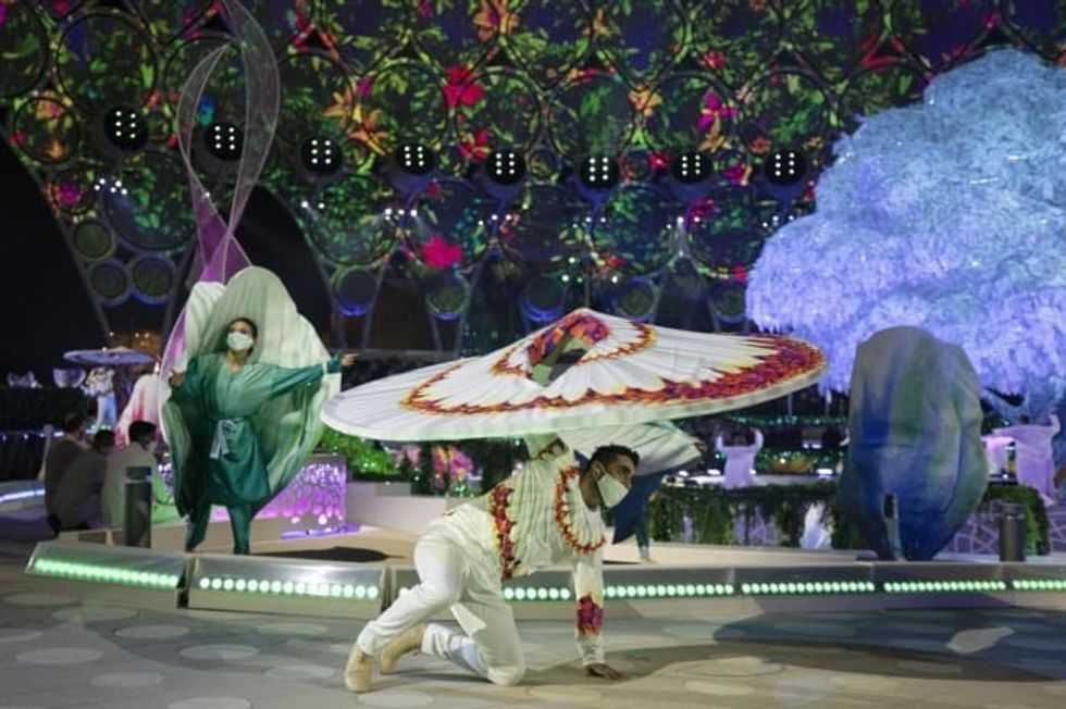 Christie Expo 2020 Dubai Opening Ceremony Projection