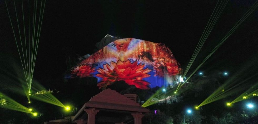 Christie Gabbar HIll Projection Show