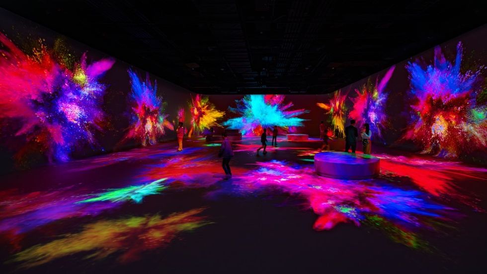 Christie Illuminarium at Wynn Palace Cotai projection