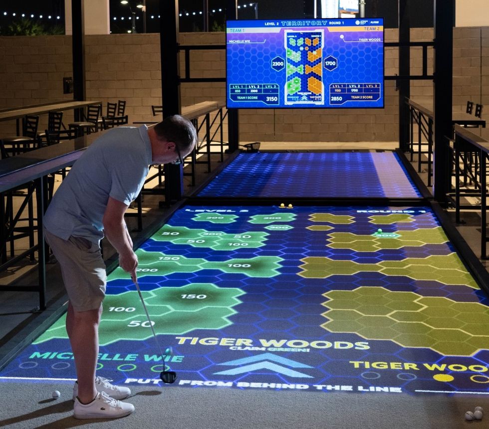 Christie illuminates Atomic Golf in Las Vegas