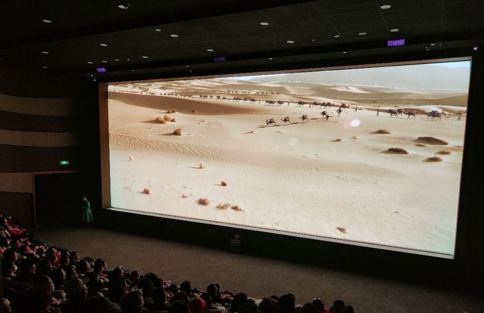 Christie Mogao Grottoes Digital Exhibition Center giant screen theatre