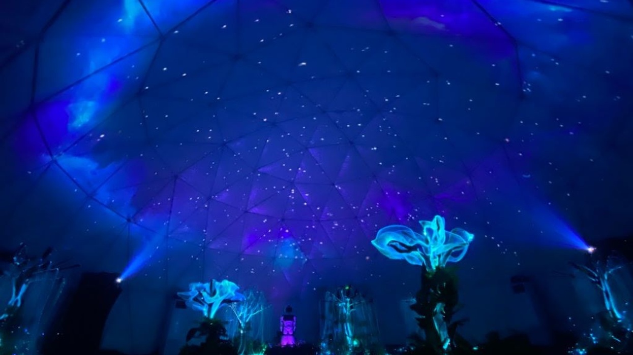 Christie Nebula dome